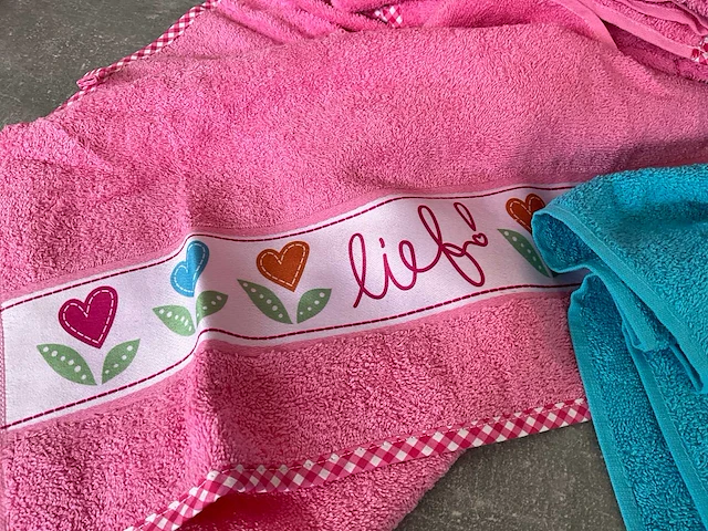 Lief! baby/kinder badhanddoek (29x) - afbeelding 2 van  7