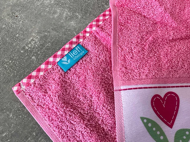 Lief! baby/kinder badhanddoek (29x) - afbeelding 4 van  7