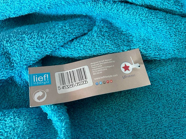 Lief! baby/kinder badhanddoek (29x) - afbeelding 6 van  7