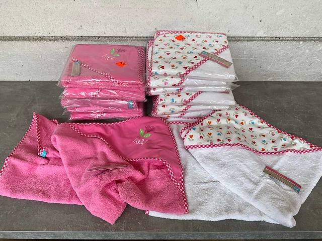 Lief! badcape meisjes (13x) - afbeelding 1 van  6
