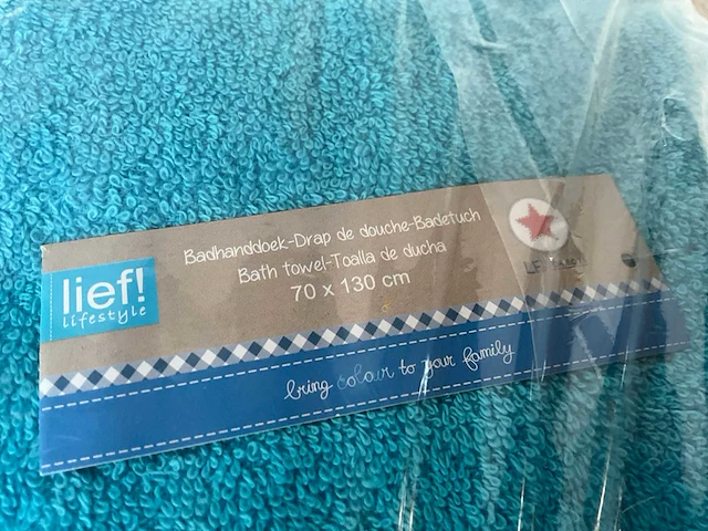 Lief! badhanddoek jongens/meisjes (27x) - afbeelding 3 van  9