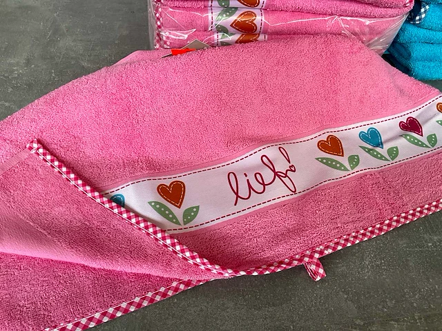 Lief! badhanddoek jongens/meisjes (27x) - afbeelding 6 van  9