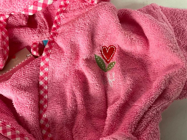 Lief! badjas meisjes 0-12 maanden (15x) - afbeelding 2 van  5