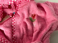 Lief! badjas meisjes 0-12 maanden (15x) - afbeelding 2 van  5