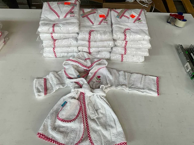 Lief! badjas meisjes 1-2 jaar (14x) - afbeelding 1 van  8