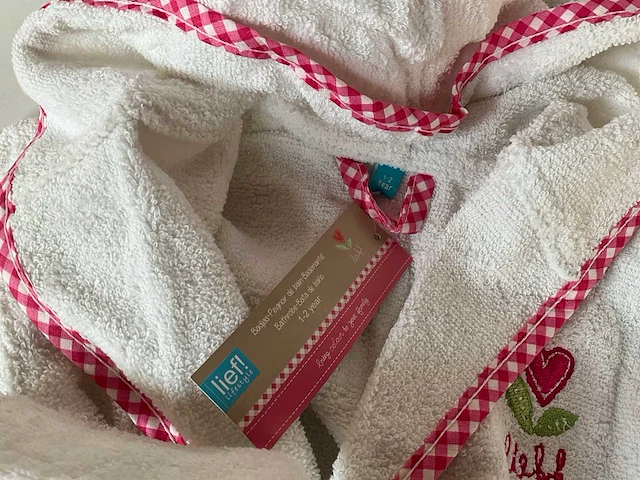 Lief! badjas meisjes 1-2 jaar (14x) - afbeelding 3 van  8