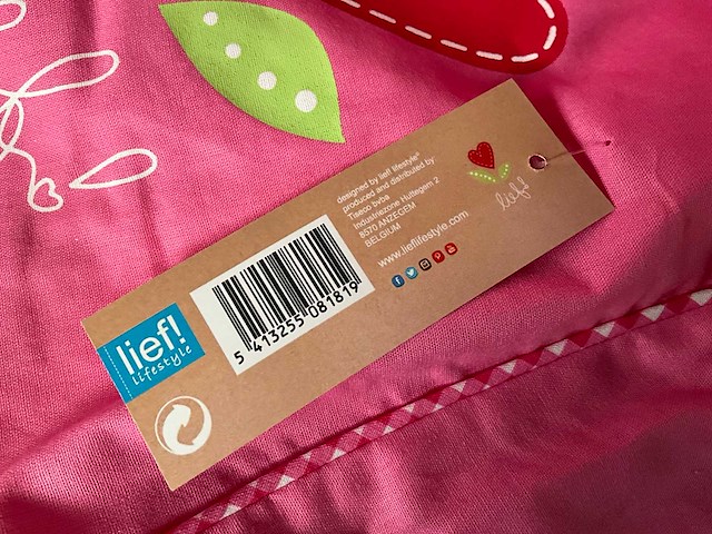 Lief! beanbag meisjes zonder vulling (21x) - afbeelding 3 van  5