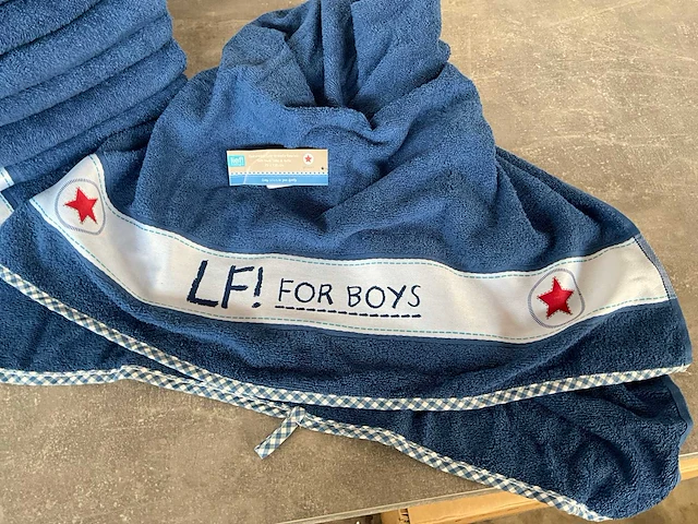 Lief! handdoek jongens 70 x 130 cm (11x) - afbeelding 3 van  4