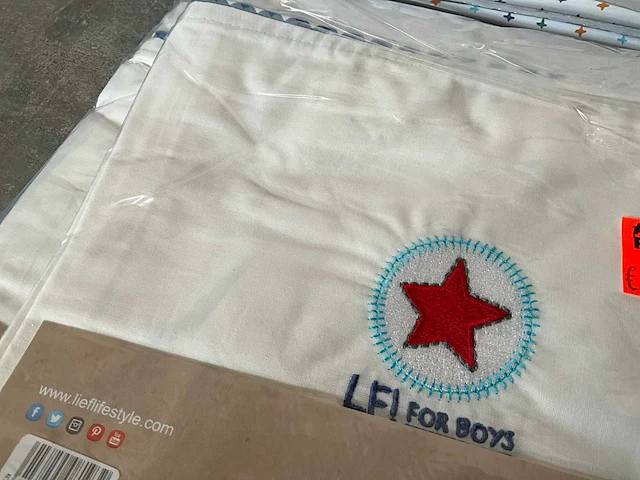 Lief! laken jongens set van 2 stuks diverse maten (20x) - afbeelding 4 van  10