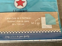 Lief! laken jongens set van 2 stuks diverse maten (20x) - afbeelding 8 van  10