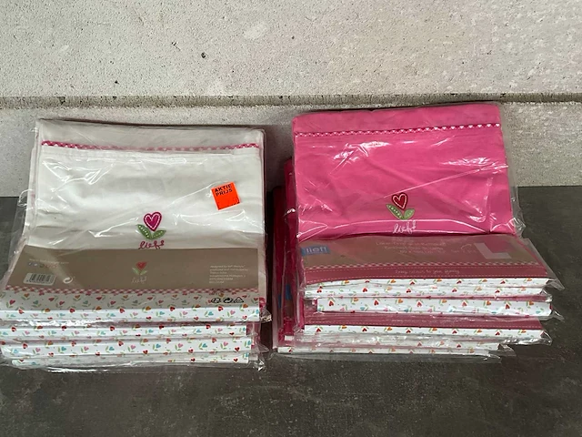 Lief! laken meisjes set van 2 stuks 80 x 100 (17x) - afbeelding 1 van  7