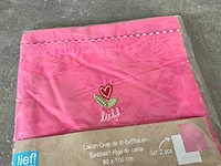 Lief! laken meisjes set van 2 stuks 80 x 100 (17x) - afbeelding 3 van  7