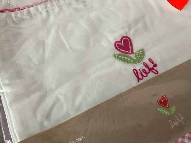 Lief! laken meisjes set van 2 stuks 80 x 100 (17x) - afbeelding 4 van  7