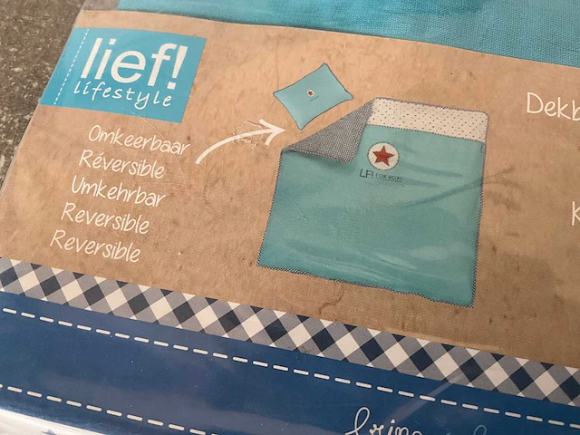Lief! omkeerbare dekbedovertrek set voor jongens (19x) - afbeelding 4 van  7
