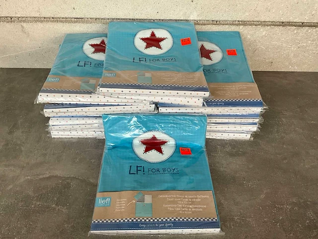 Lief! omkeerbare dekbedovertrek set voor jongens (19x) - afbeelding 1 van  7