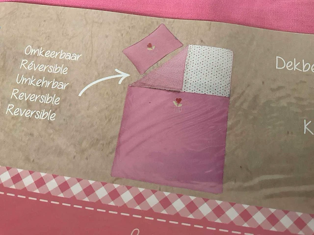 Lief! omkeerbare dekbedovertrek set voor meisjes (17x) - afbeelding 5 van  8
