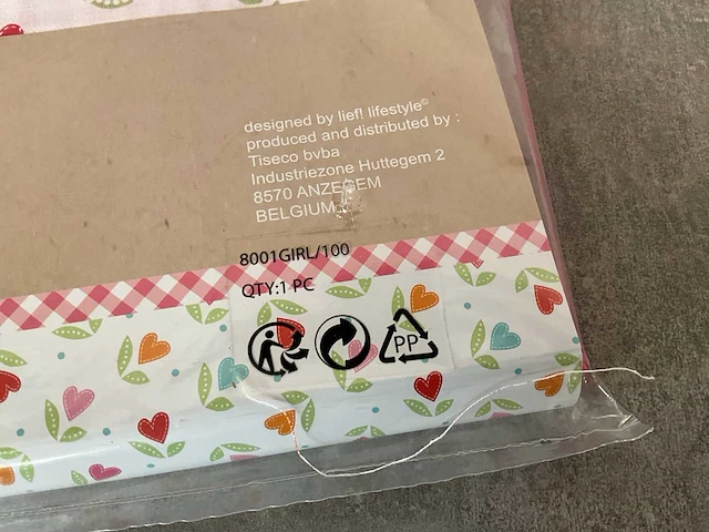 Lief! omkeerbare dekbedovertrek set voor meisjes (17x) - afbeelding 6 van  8