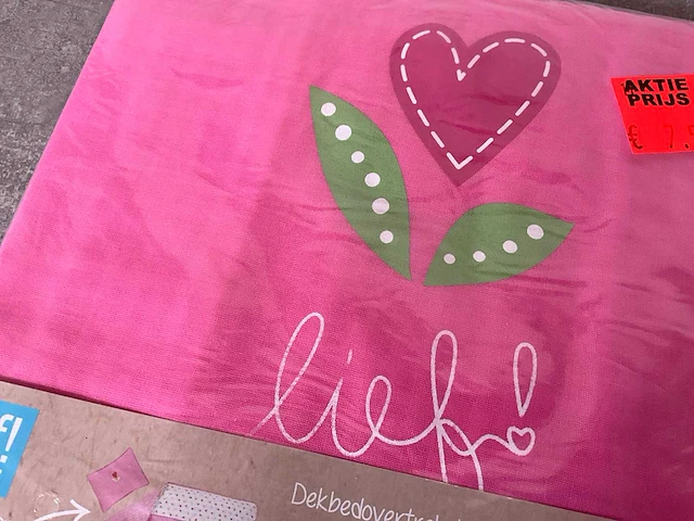 Lief! omkeerbare dekbedovertrek set voor meisjes (20x) - afbeelding 2 van  7