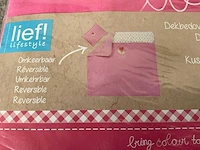 Lief! omkeerbare dekbedovertrek set voor meisjes (20x) - afbeelding 4 van  7