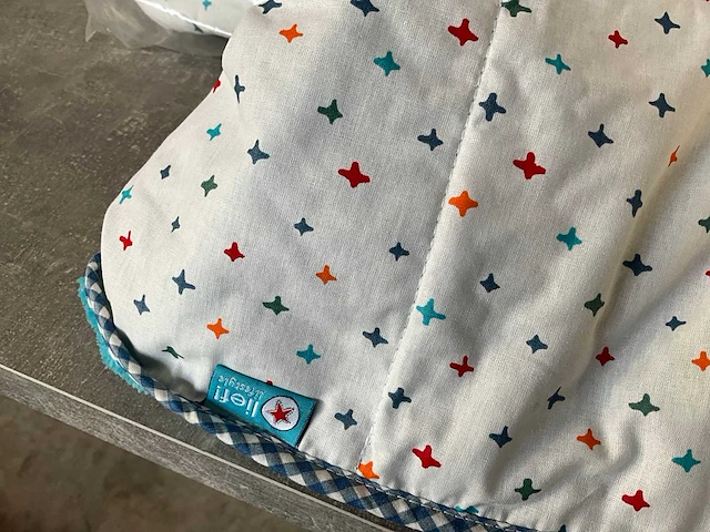Lief! quilt deken jongens 100 x 150 cm (12x) - afbeelding 3 van  6