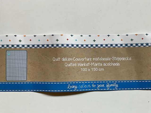 Lief! quilt deken jongens 100 x 150 cm (9x) - afbeelding 4 van  7