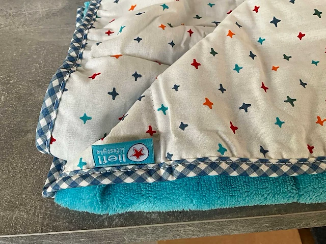 Lief! quilt deken jongens 75 x 100 cm (14x) - afbeelding 3 van  6