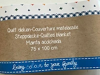 Lief! quilt deken jongens 75 x 100 cm (14x) - afbeelding 4 van  6