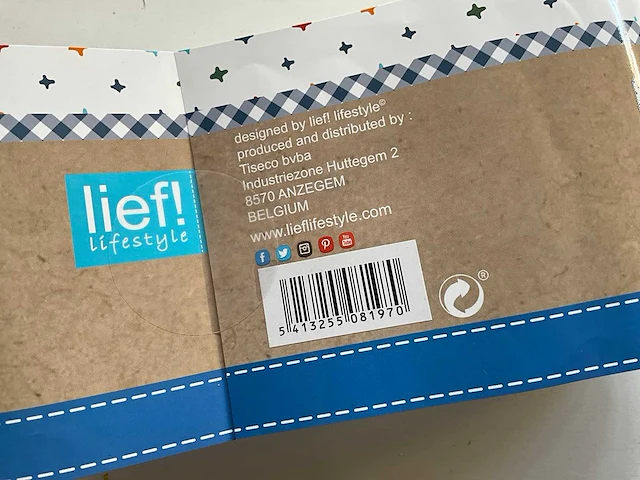 Lief! quilt deken jongens 75 x 100 cm (14x) - afbeelding 5 van  6