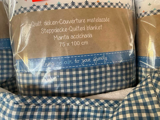 Lief! quilt deken jongens 75 x 100 cm (16x) - afbeelding 5 van  7