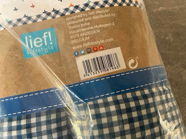 Lief! quilt deken jongens 75 x 100 cm (16x) - afbeelding 6 van  7