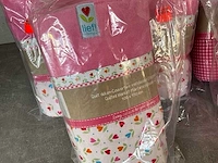 Lief! quilt deken meisjes 150 x 100 cm (14x) - afbeelding 2 van  6