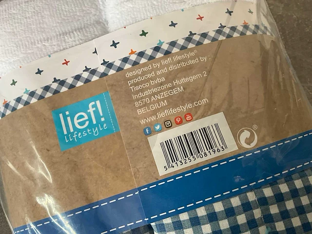 Lief! quilt deken meisjes/jongens (17x) - afbeelding 2 van  11