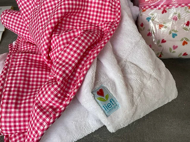 Lief! quilt deken meisjes/jongens (17x) - afbeelding 4 van  11