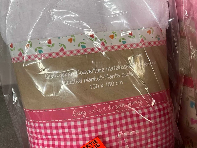 Lief! quilt deken meisjes/jongens (17x) - afbeelding 5 van  11
