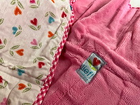 Lief! quilted deken meisjes verschillende designs (40x) - afbeelding 2 van  10
