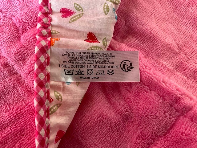 Lief! quilted deken meisjes verschillende designs (40x) - afbeelding 3 van  10