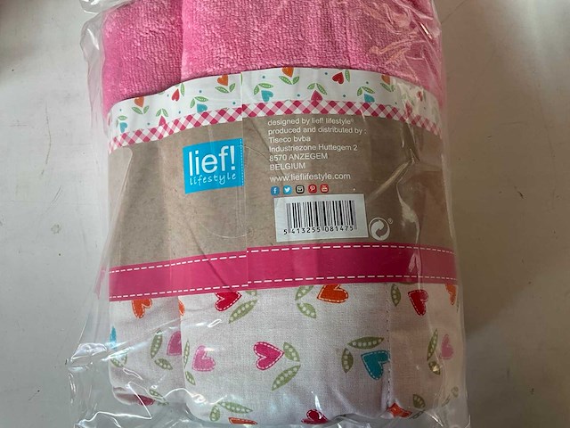 Lief! quilted deken meisjes verschillende designs (40x) - afbeelding 5 van  10
