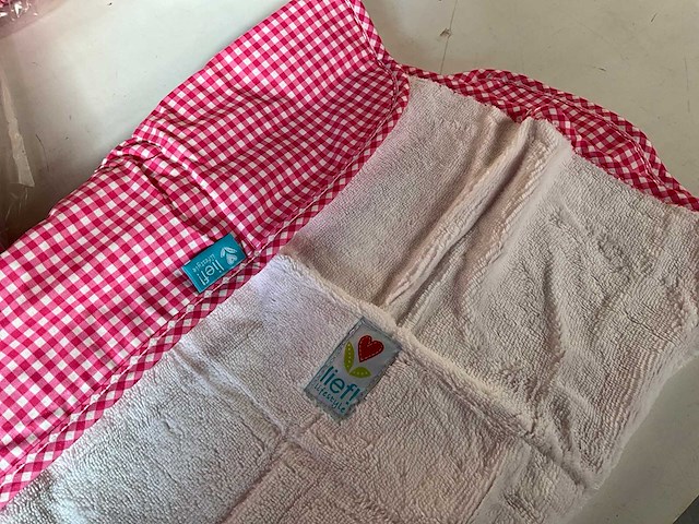 Lief! quilted deken meisjes verschillende designs (40x) - afbeelding 7 van  10