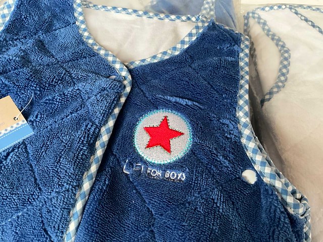 Lief! slaapzak jongens mouwloos 50 x 70-90 - 110 cm (16x) - afbeelding 2 van  6