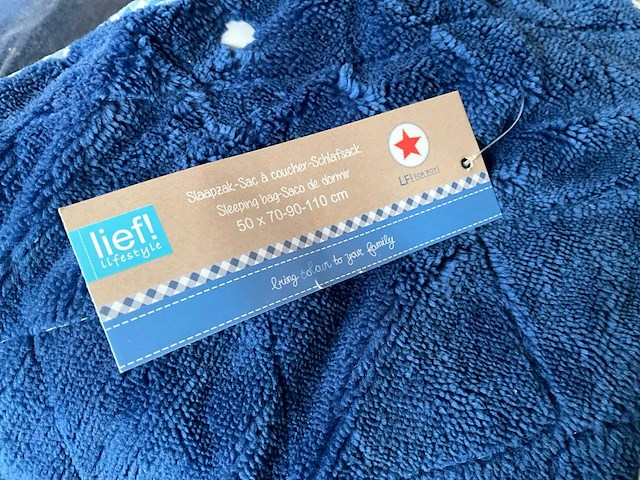 Lief! slaapzak jongens mouwloos 50 x 70-90 - 110 cm (16x) - afbeelding 3 van  6