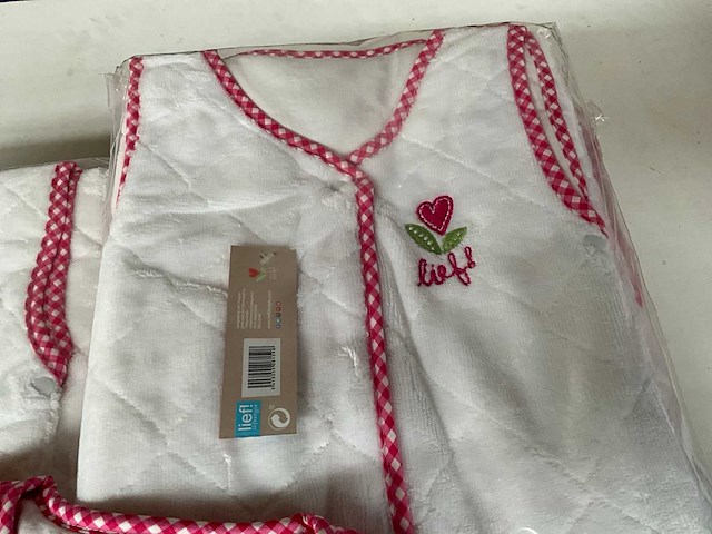 Lief! slaapzak meisjes mouwloos 50 x 70-90 - 110 cm (10x) - afbeelding 2 van  5