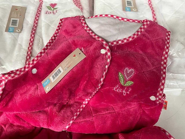 Lief! slaapzak meisjes mouwloos 50 x 70-90 - 110 cm (10x) - afbeelding 4 van  5