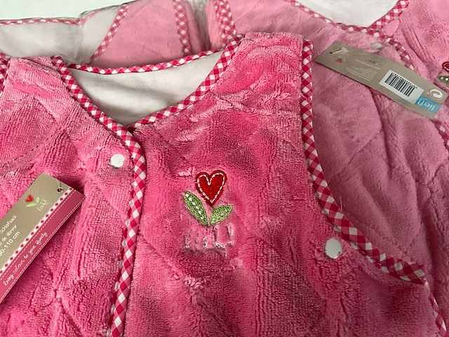 Lief! slaapzak meisjes mouwloos 50 x 70-90 - 110 cm (19x) - afbeelding 2 van  5