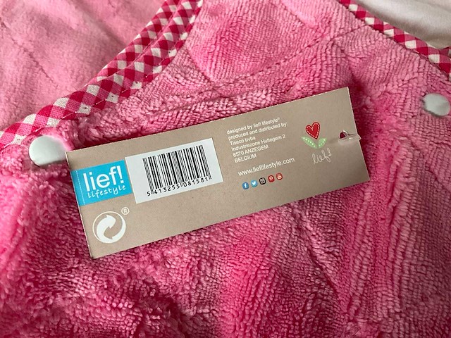 Lief! slaapzak meisjes mouwloos 50 x 70-90 - 110 cm (19x) - afbeelding 4 van  5