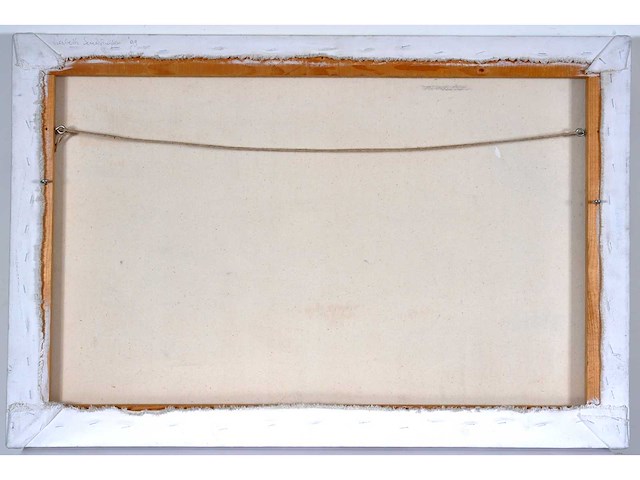 Liesbeth sevenhuijsen - bovenaanzicht old timer cars - olie op doek - afbeelding 7 van  8