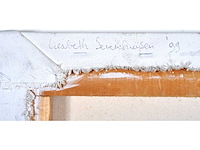 Liesbeth sevenhuijsen - bovenaanzicht old timer cars - olie op doek - afbeelding 8 van  8