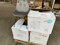 Lifa living napoli eetkamerstoel fluweel (6x) - afbeelding 1 van  13
