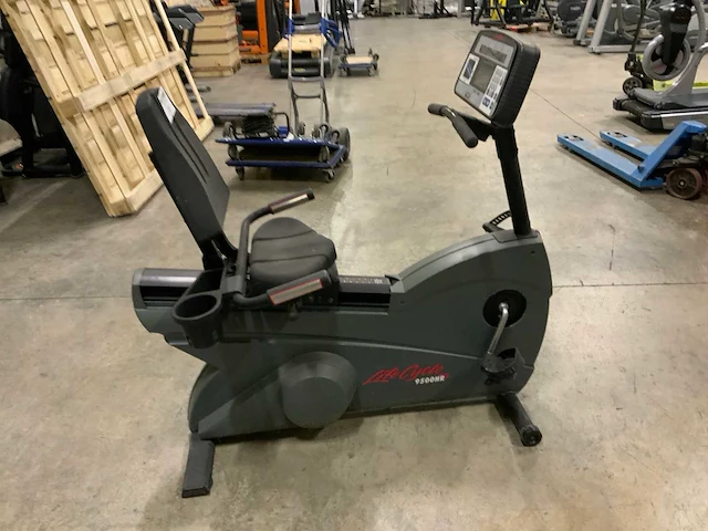 Life fitness 9500hr recumbent bike home trainer - afbeelding 1 van  4