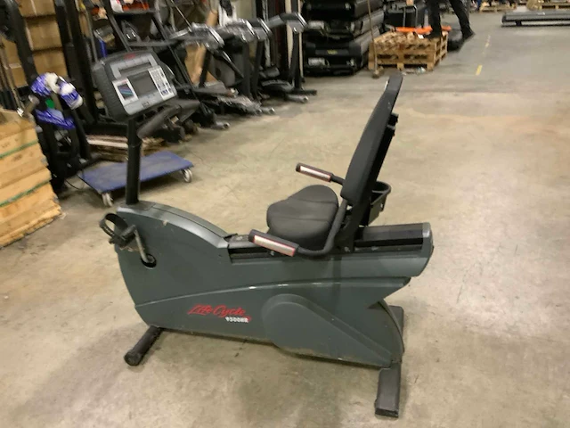 Life fitness 9500hr recumbent bike home trainer - afbeelding 4 van  4