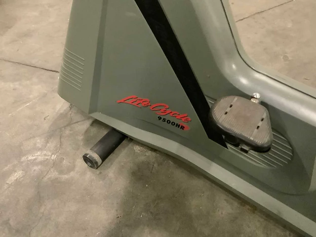 Life fitness 9500hr uprightbike home trainer - afbeelding 5 van  5